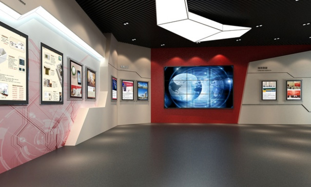 科技展廳裝修設計|一级看片免费视频裝修-展廳裝修公司