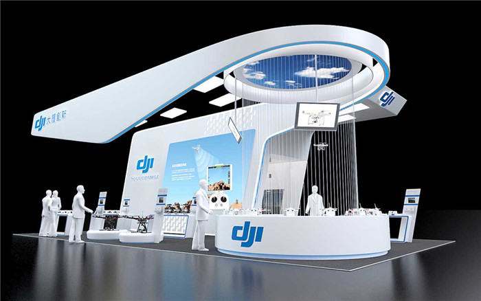 無人機展台展會搭建