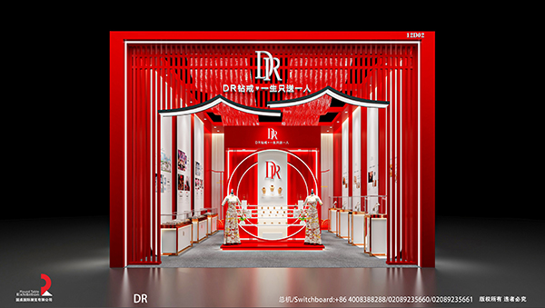 紅色在深圳婚博會展台設計搭建中有什麽含義？