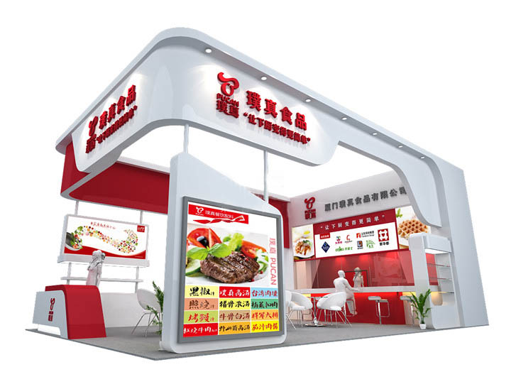 常州攤位搭建方案設計圖片模板