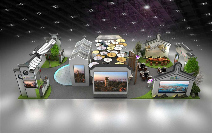 寧波展覽會設計效果圖片素材高清大圖