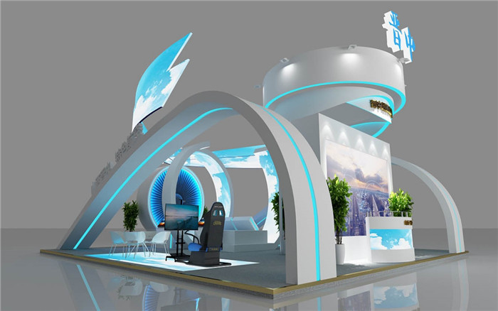 寧波展覽會搭建方案設計圖片模板