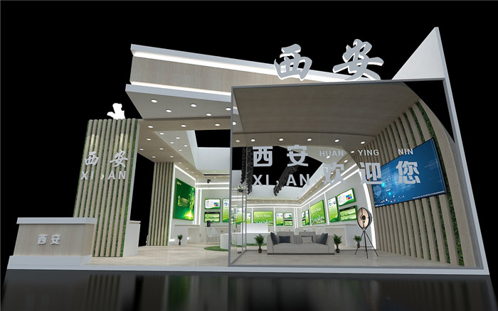 紹興展覽會搭建方案設計圖片模板