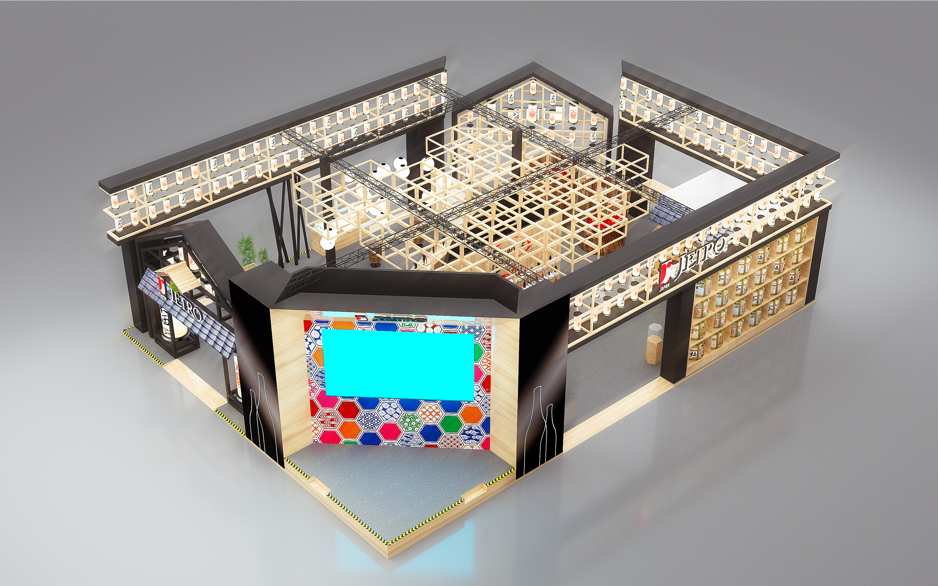 進博會展廳搭建方案