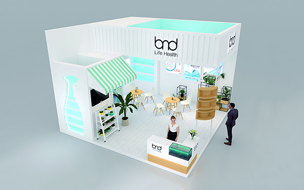 進口博覽會展位設計-B&D