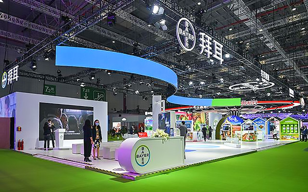 進口博覽會展會設計-拜耳集團